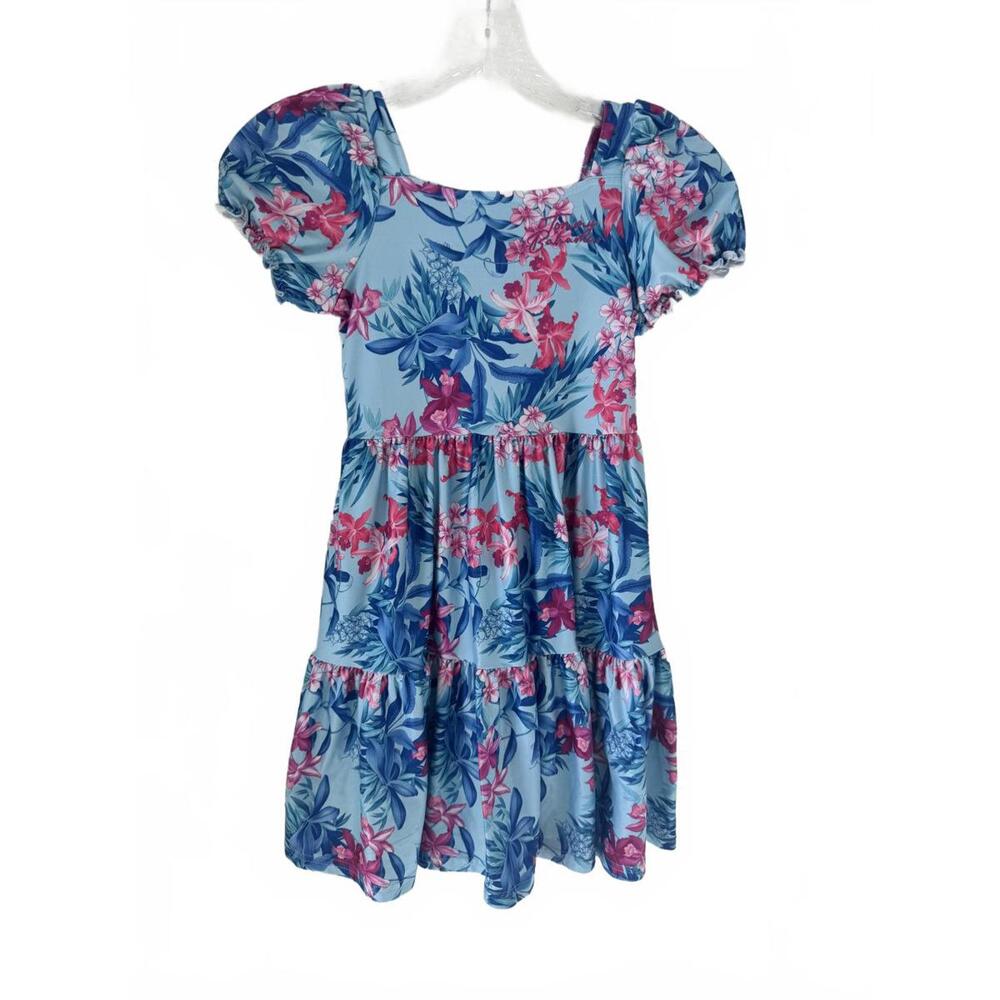 Tommy Bahama Girls Size 6 Floral Ruffle Dress